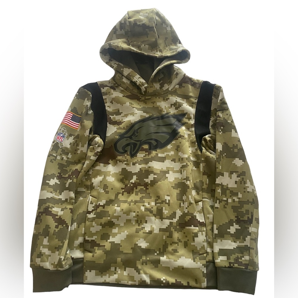Youth Philadelphia Eagles 2021 Salute to Service hoodie